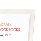 Mum's good looks (Pack of 2 prints)