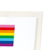 History of rainbow pride flag (Pack of 2 prints)