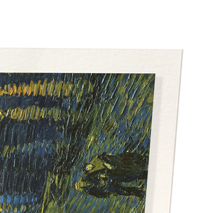 Starry night over the rhone by van gogh : 2 prints