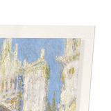 Rouen cathedral west façade by monet : 2 prints