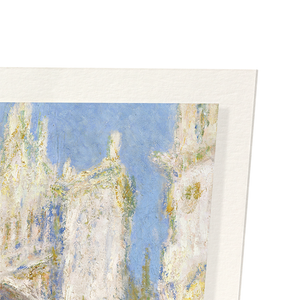 Rouen cathedral west façade by monet : 2 prints