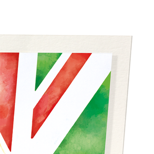 Merry xmas union jack : 2 prints