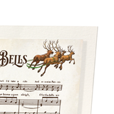 Jingle bells music score : 2 prints