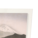 Mount fuji and boat (Pack of 2 prints)