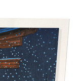 Miyajima snowy night (Pack of 2 prints)