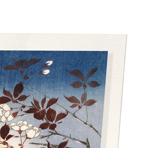 Blossoms and moon (Pack of 2 prints)