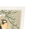 Tit birds on cherry branch (Pack of 2 prints)