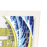 Great wave of london (Pack of 2 prints)