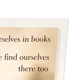 Finding ourselves in books (Pack of 2 prints)