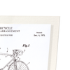 Patent of bicycle brake arrangement (1973) (Pack of 2 prints)