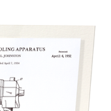 Patent of food handling apparatus (1937) (Pack of 2 prints)