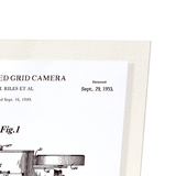 Patent of high-speed grid camera (1953) (Pack of 2 prints)