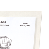 Patent of AT-AT walker (1982) (Pack of 2 prints)