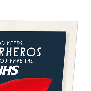 NHS Superhero (Pack of 2 prints)