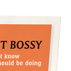 I'm not bossy (Pack of 2 prints)