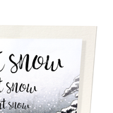 Let it snow (Pack of 2 prints)