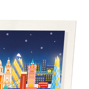 London festive winter (Pack of 2 prints)