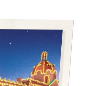 Harrods at night (Pack of 2 prints)