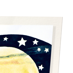 Even the moon reads (Pack of 2 prints)